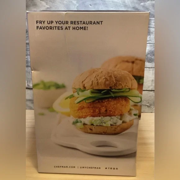 Chefman 4.5L Dual-Cook Pro Deep Fryer - Picture 10 of 11